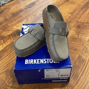 Birkenstocks- Buckley, Dove Gray 38